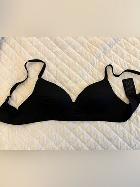 Soma Black Seamless T-Shirt Bra Enbliss 34B